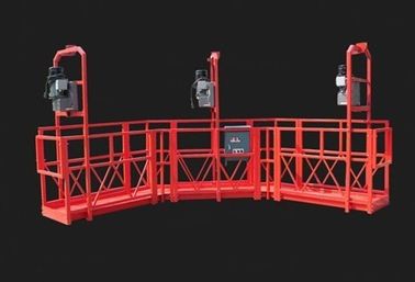 Red Arc Adjustable High Working Steel Rope Suspended Platform Cardle for Construction