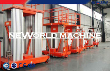 18 Meters Aluminium Portable Aerial Working Platform 200kg Load