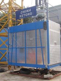50m Mast Climbing Work Platform 2000kgs Single And Double Cages