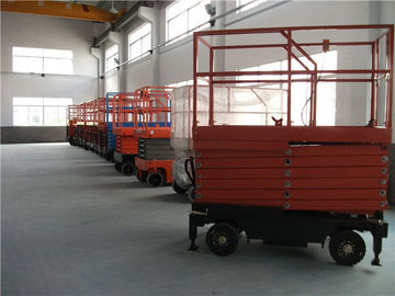 Easy Control Scissor Lift Aerial Work Platform For Workshops , Warehouse
